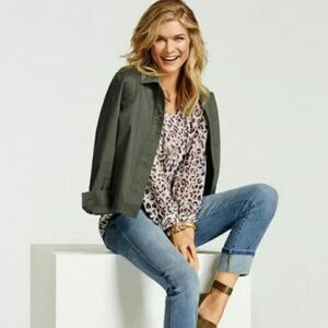 CAbi Olive Green Jacket